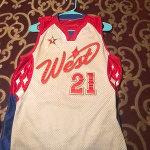 Tim Duncan Western Conference All Star Jersey